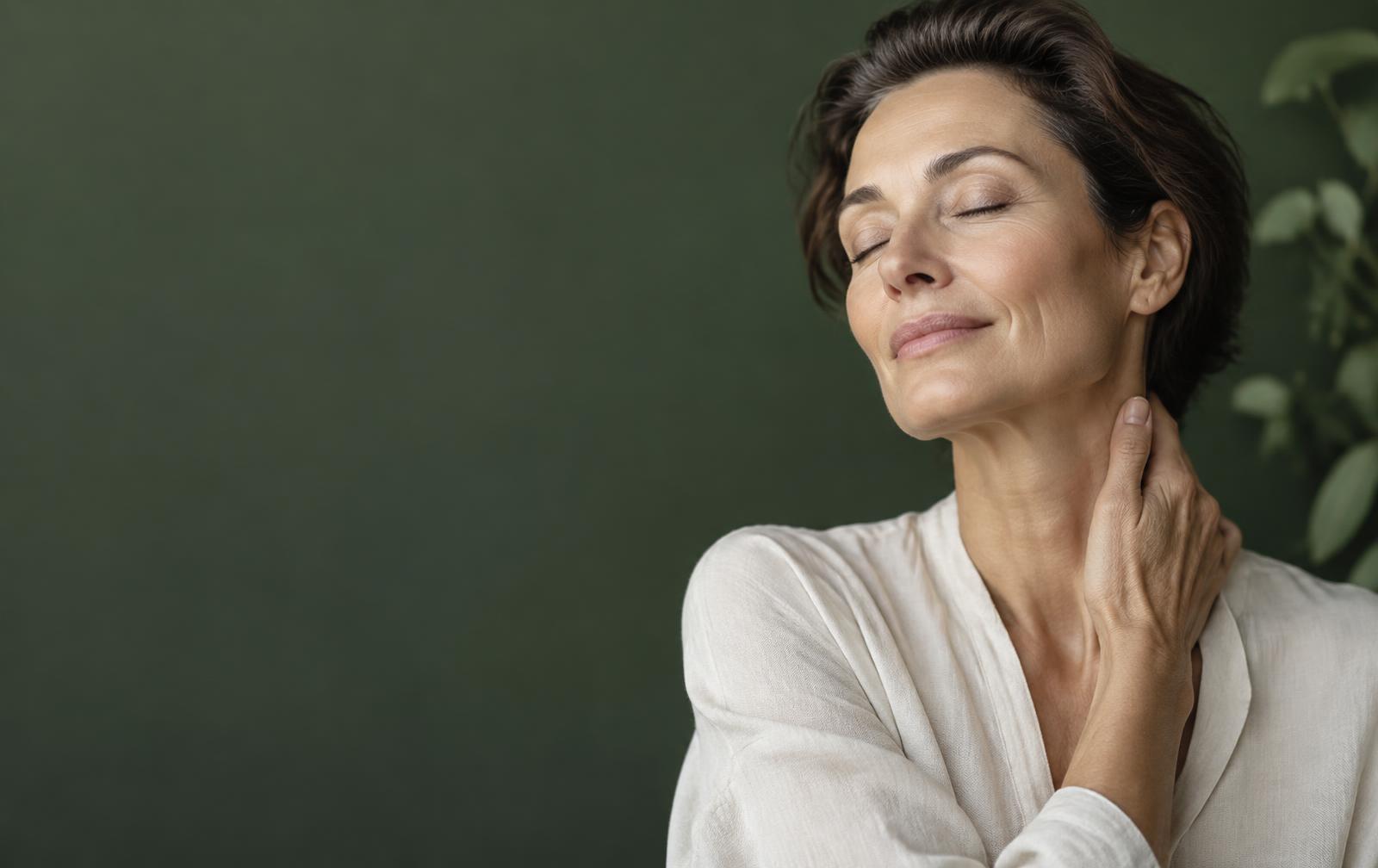 Editorial portrait of a woman; illustrative image, not a Synevra customer or result